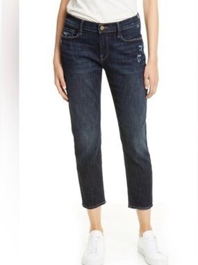 FRAME Le Garcon Crop Boyfriend Jeans